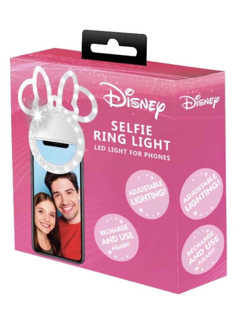 Disney Selfie Ring Adjustable Light Minnie for Makeup Live Stream
